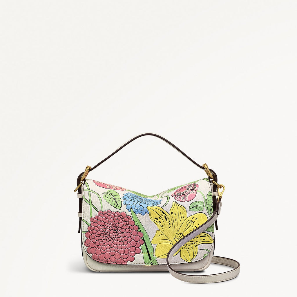 Rhs Ss25 Small Flapover Cross Body Chalk - 110850