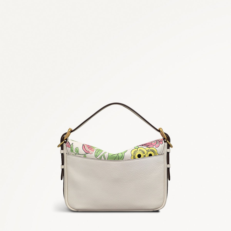 Rhs Ss25 Small Flapover Cross Body Chalk - 110850