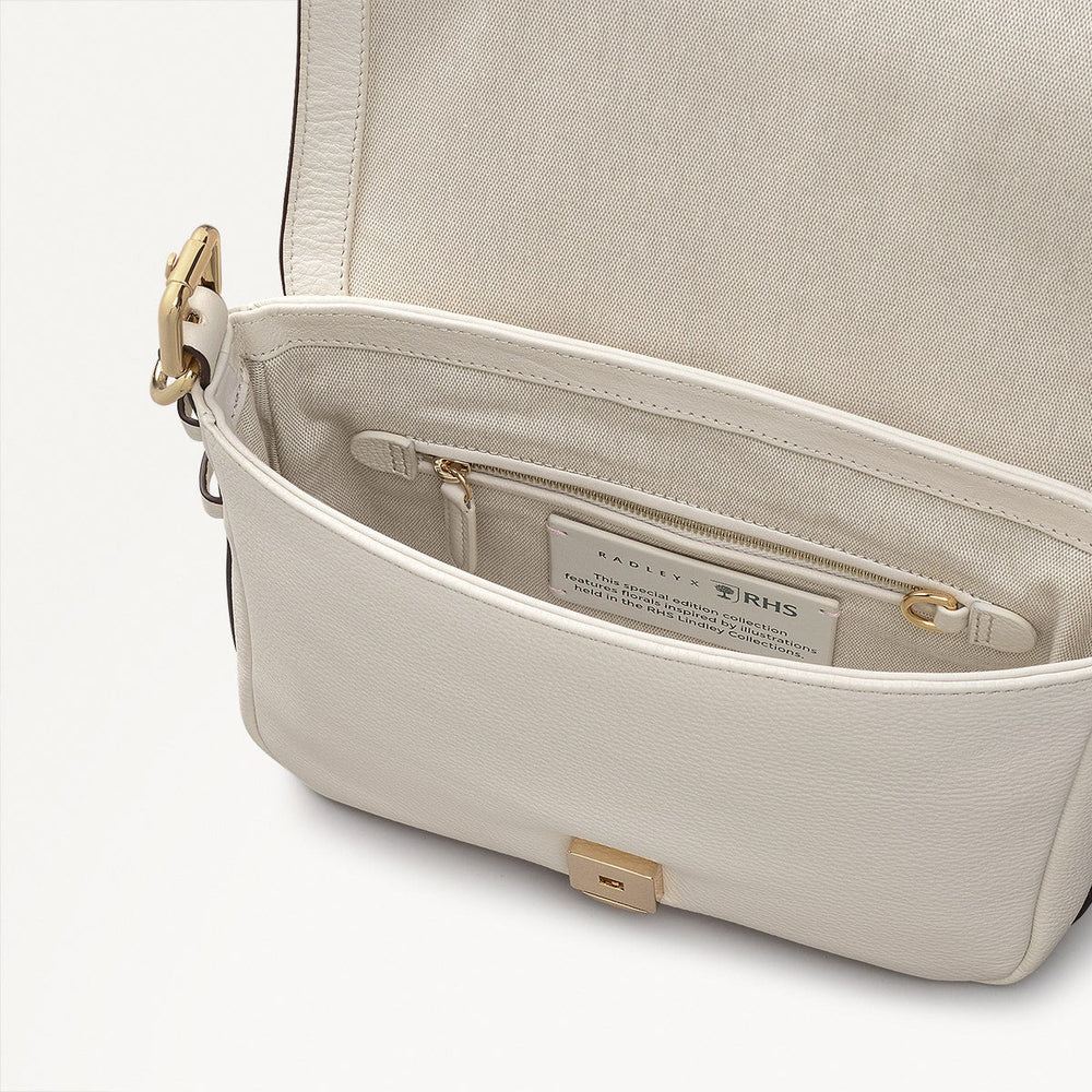 Rhs Ss25 Small Flapover Cross Body Chalk - 110850