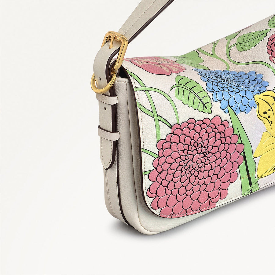 Rhs Ss25 Small Flapover Cross Body Chalk - 110850