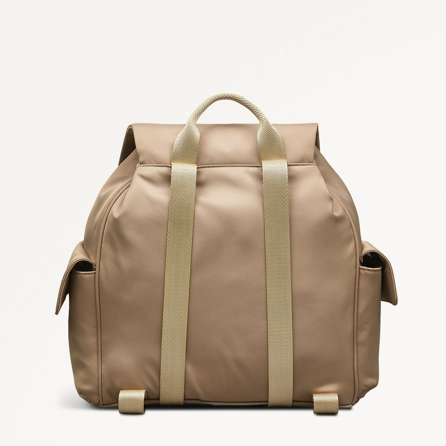 Guildford Grove Medium Flapover Backpack Stone - 110858