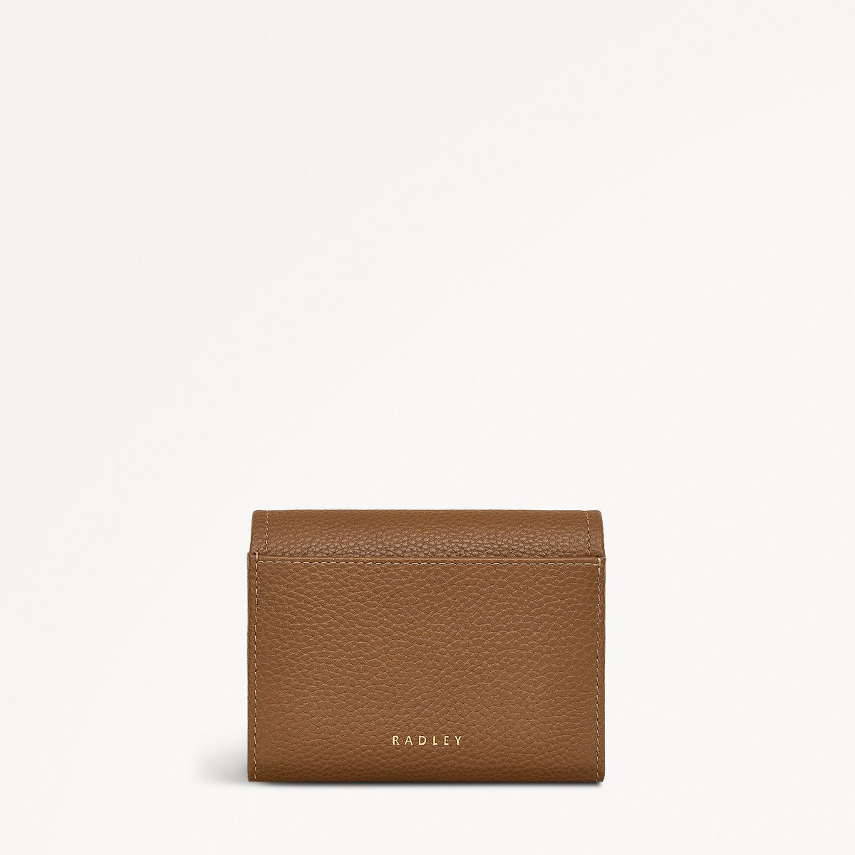 Carpenter Yard Leather Medium Flapover Wallet in Milka - 110872