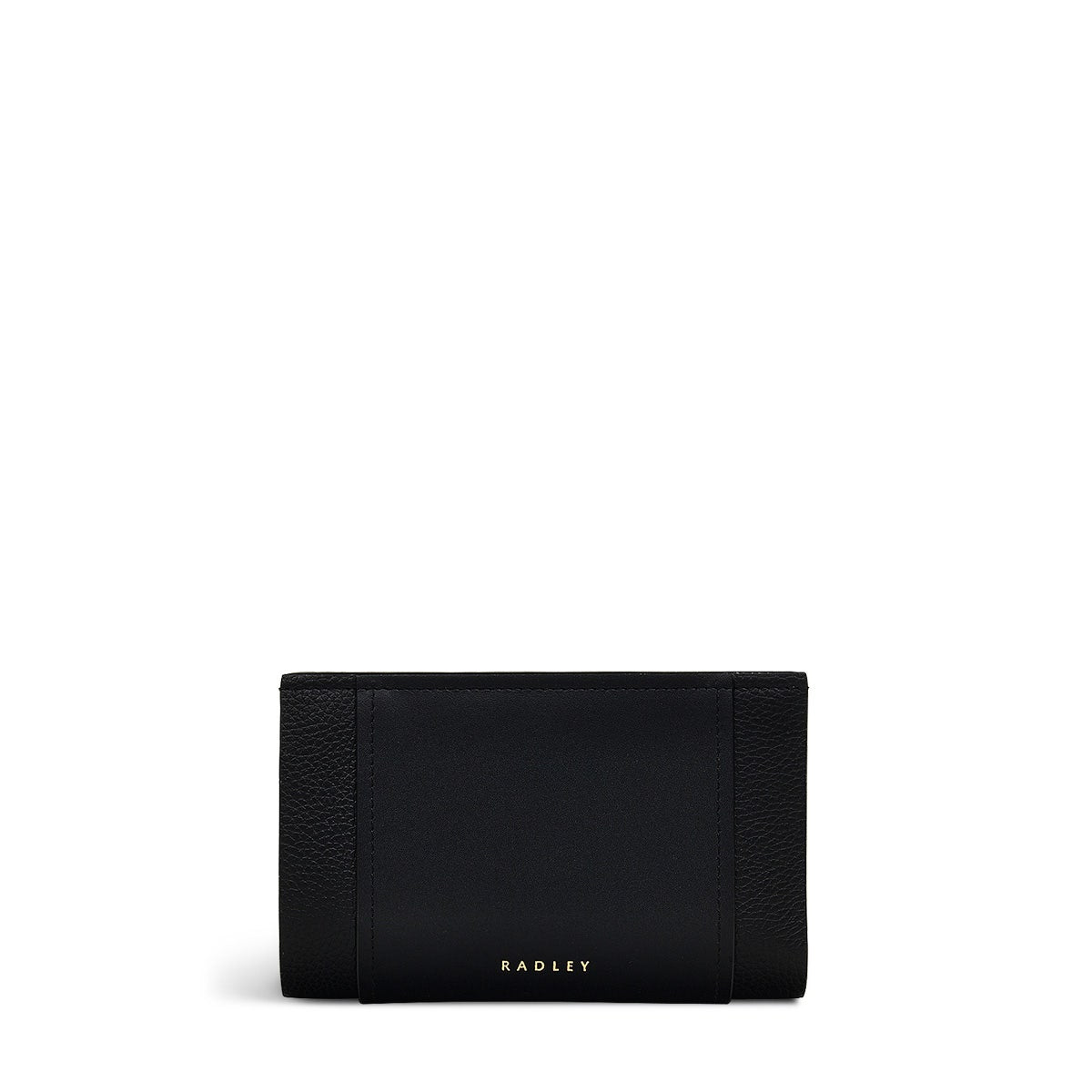 Regents Row Leather Medium Bifold Wallet in Black - 110876