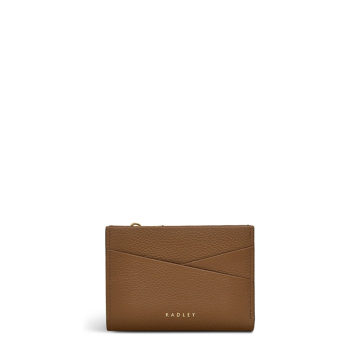 Alpha Road Leather Small Bifold Wallet in Milka - 110883