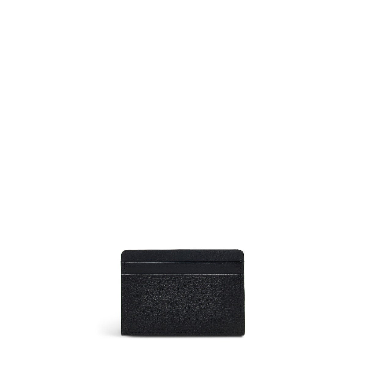 Alpha Road Leather Small Card Holder in Black - 110886