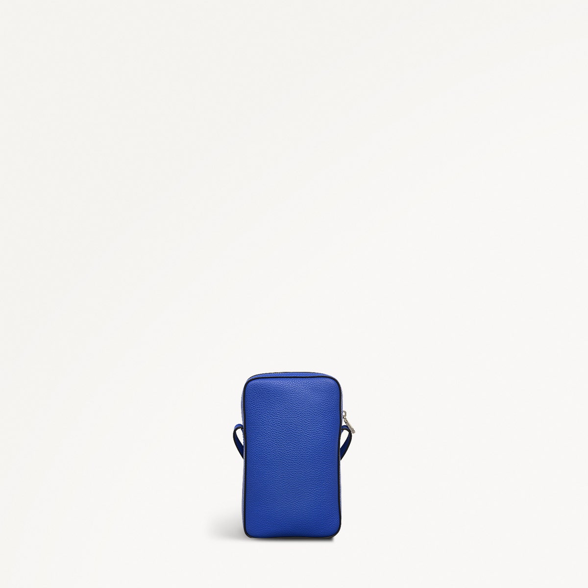 Alpha Road Leather Medium Phone Crossbody in Yves Blue - 110890