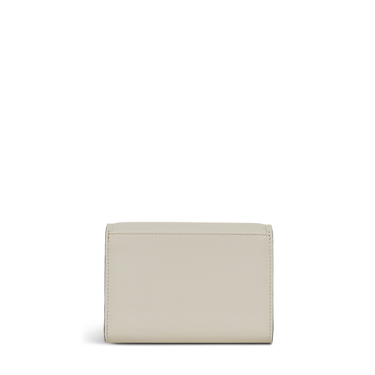 Meadway Mews Leather Medium Flapover Wallet in Chalk - 110891