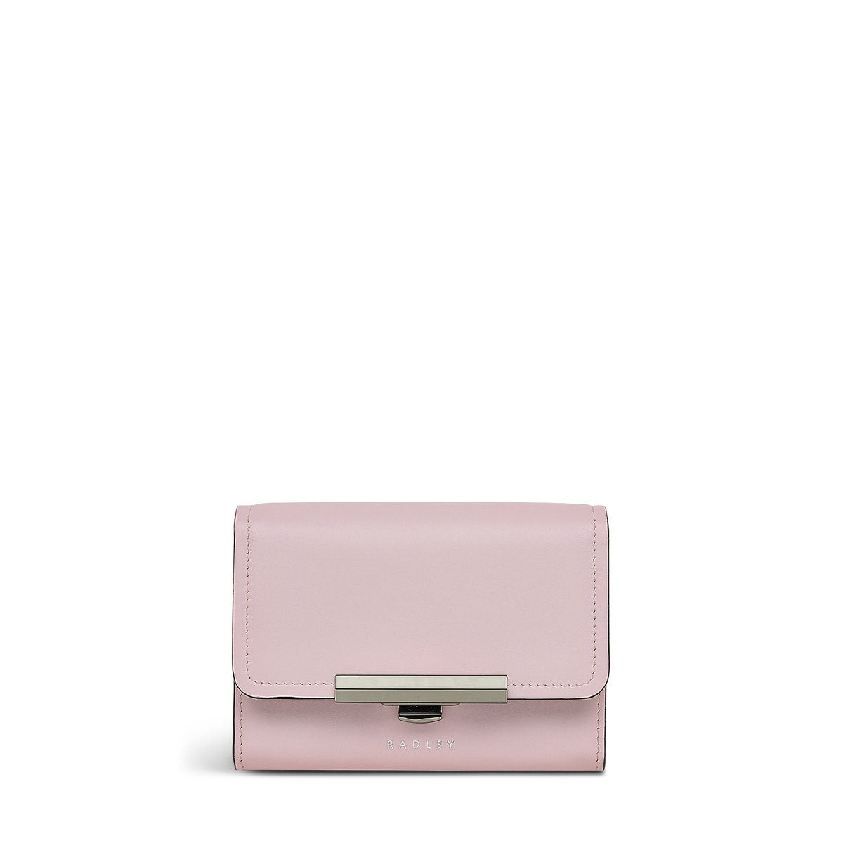 Meadway Mews Leather Medium Flapover Wallet in Parfait - 110892
