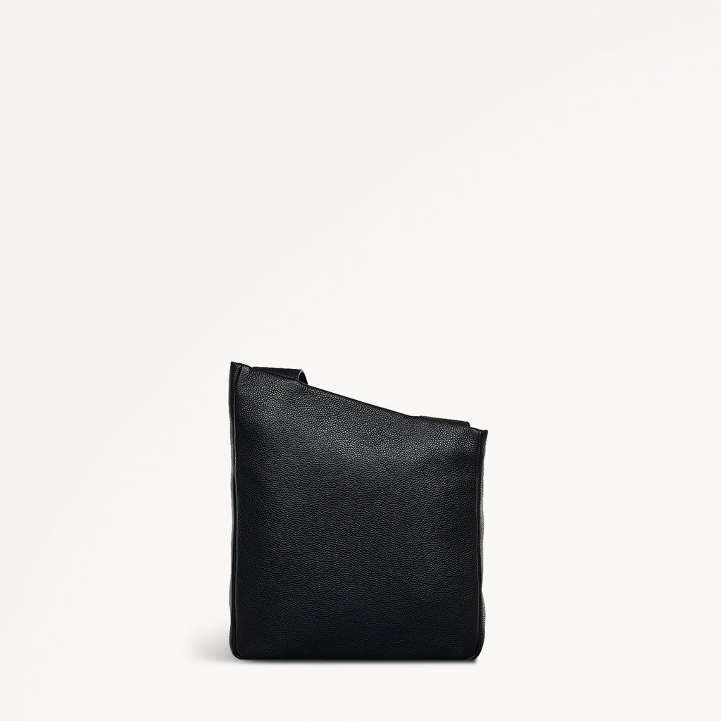 ALPHA ROAD MEDIUM ZIPTOP CROSS BODY BLACK