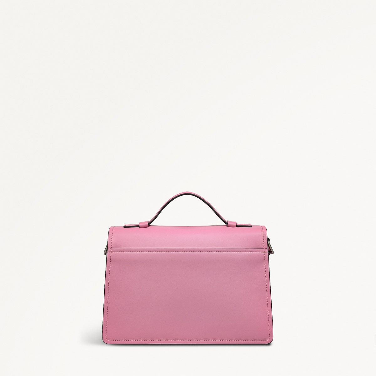 Meadway Mews Leather Small Flapover Crossbody Bag in Pink - 110921