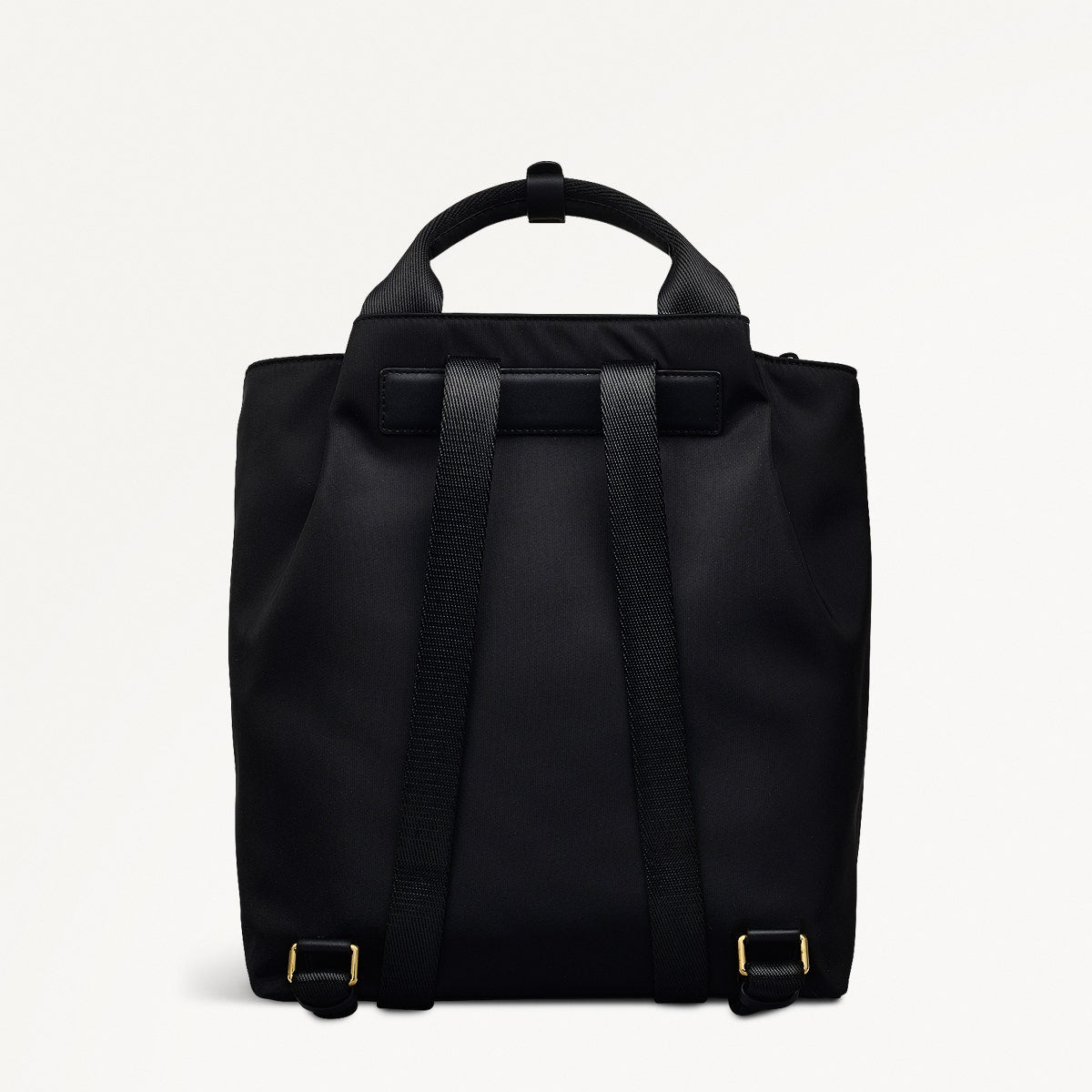 Blair Crescent Fabric Medium Ziptop Backpack in Black - 110932
