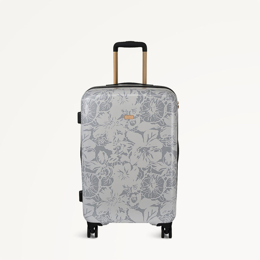Spring Floral 4 Wheel Medium Suitcase - RLD10102