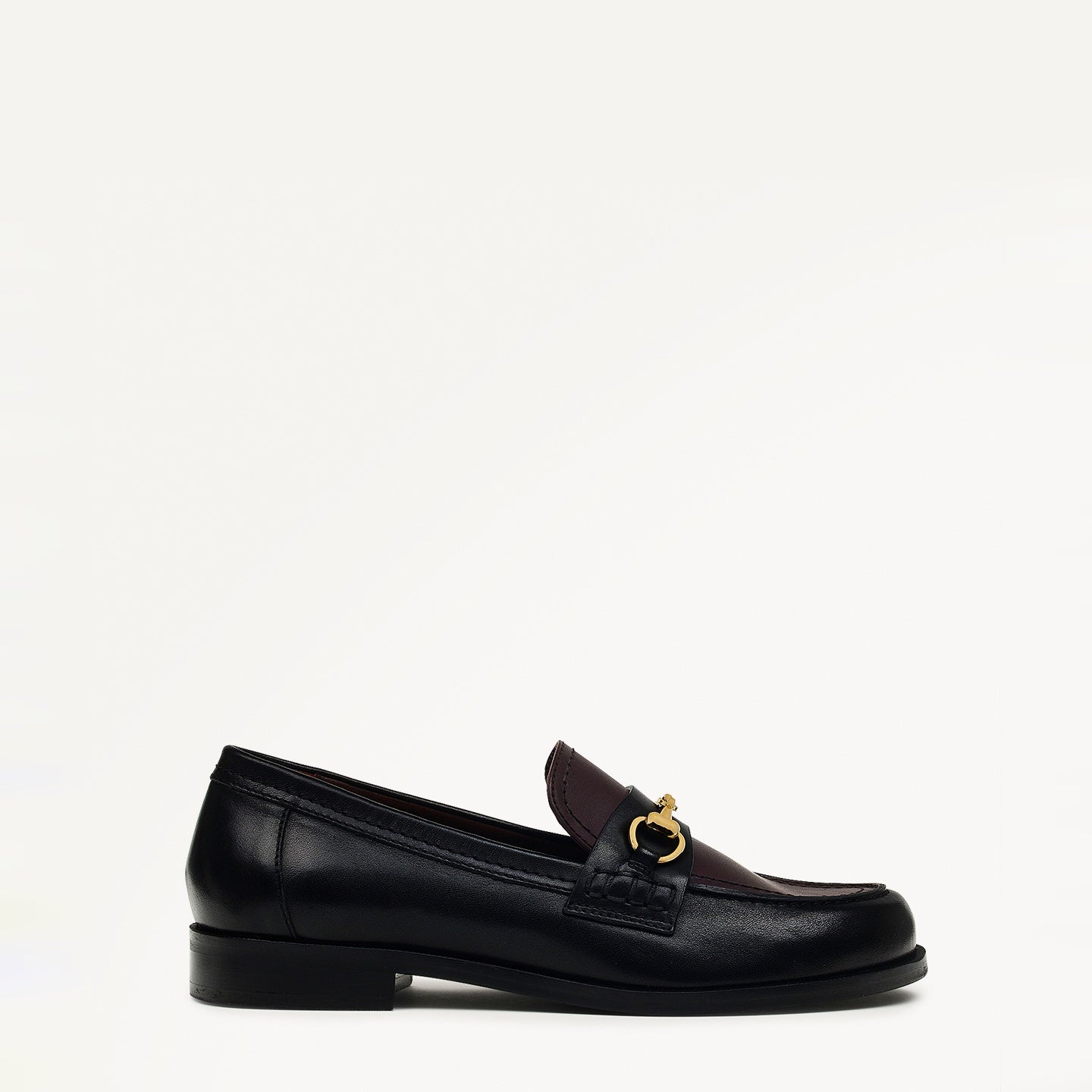 BURLINGTON ROW SADDLE LOAFER DARK CHERRY
