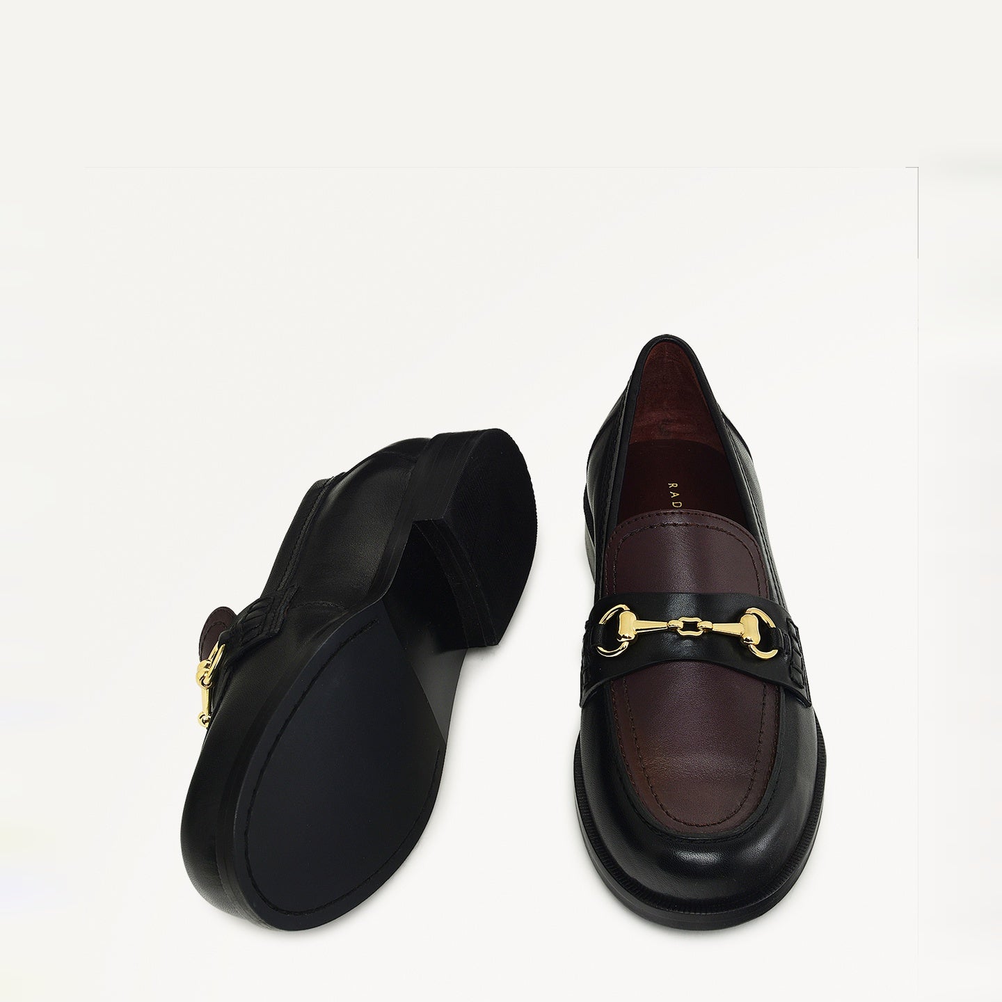 BURLINGTON ROW SADDLE LOAFER DARK CHERRY