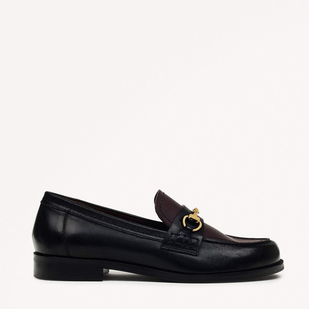 BURLINGTON ROW SADDLE LOAFER DARK CHERRY