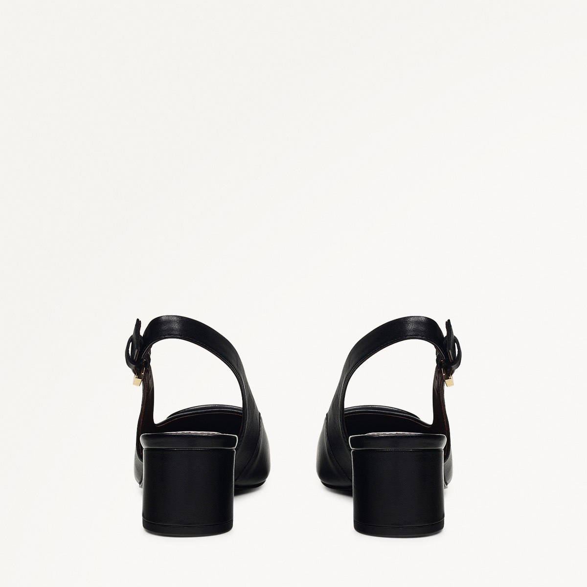 GROSVENOR ARCADE HEELED SLINGBACK BLACK