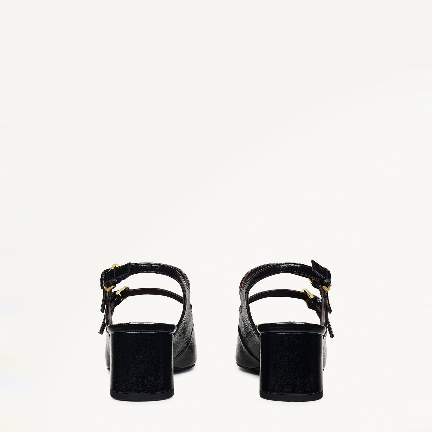 Artillery Lane Block Heel Maryjane In Black - 110977