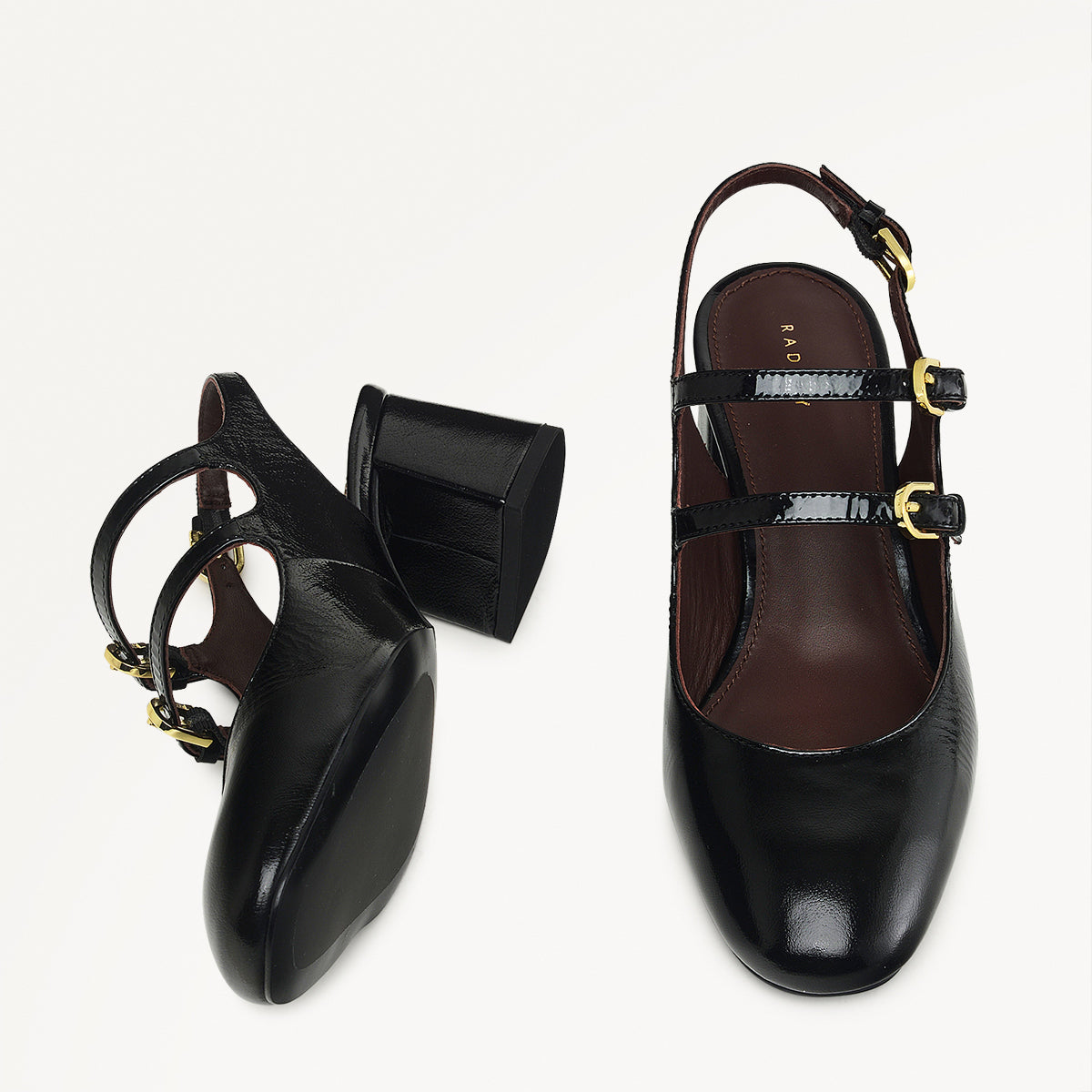 Artillery Lane Block Heel Maryjane in Black