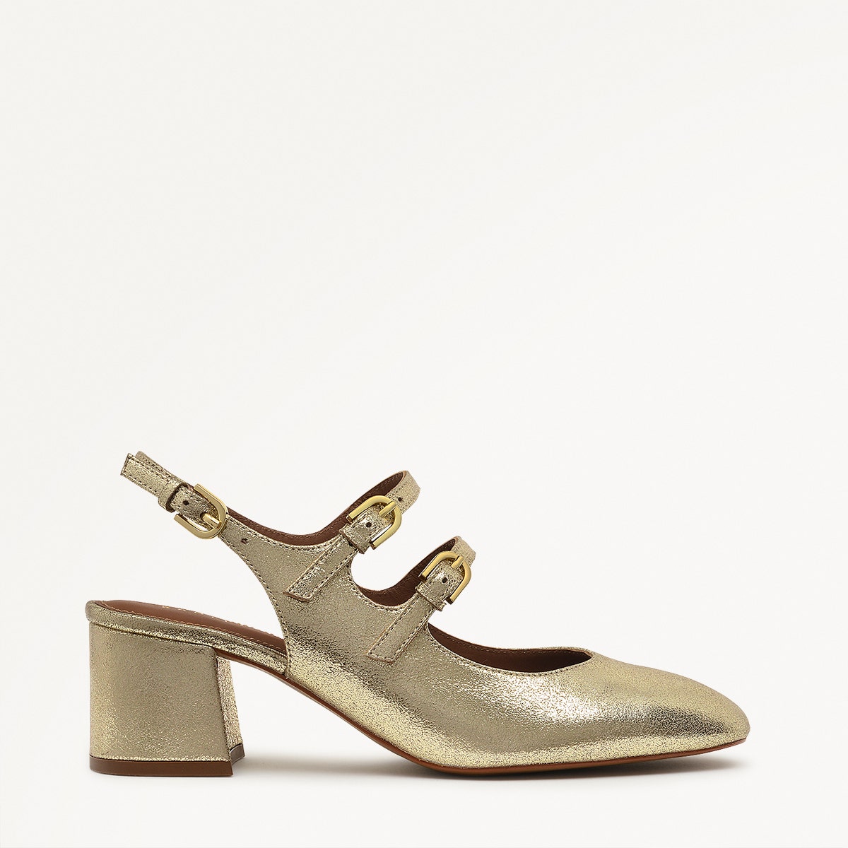 ARTILLERY LANE BLOCK HEEL MARYJANE SOFT GOLD