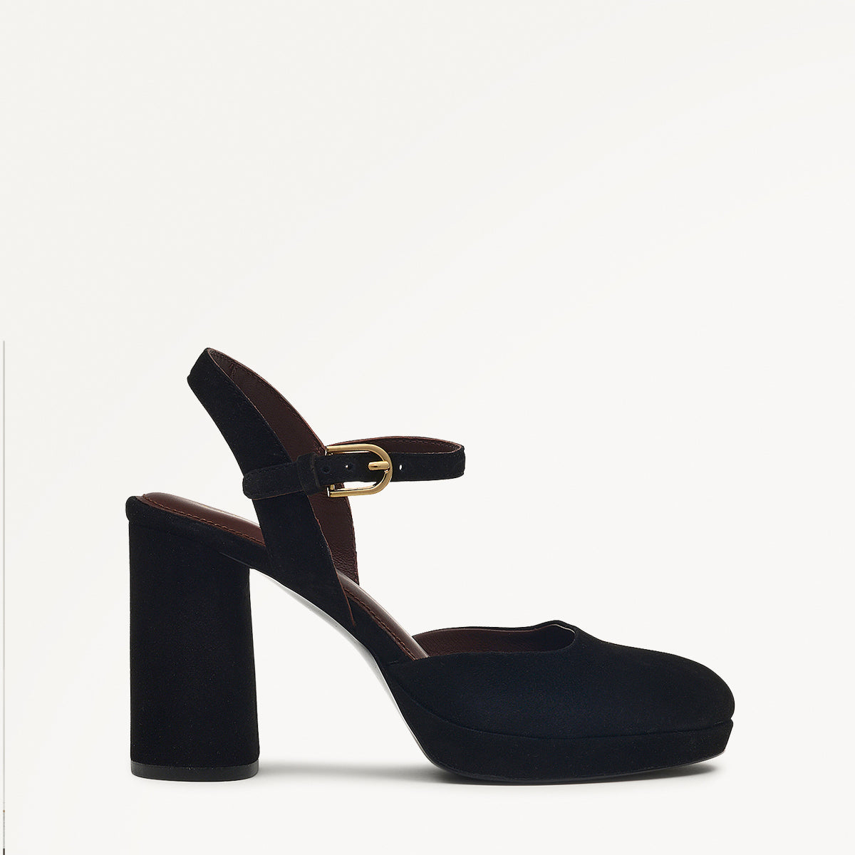 Ivydale Crescent 2-Part Platform Heel in Black