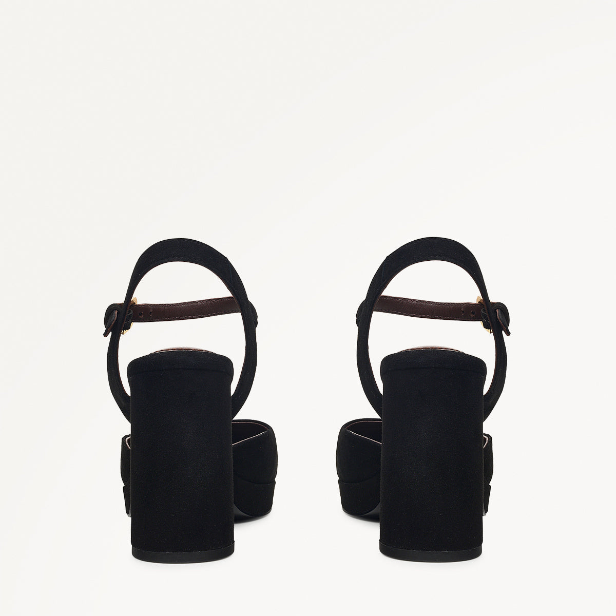 Ivydale Crescent 2-Part Platform Heel in Black
