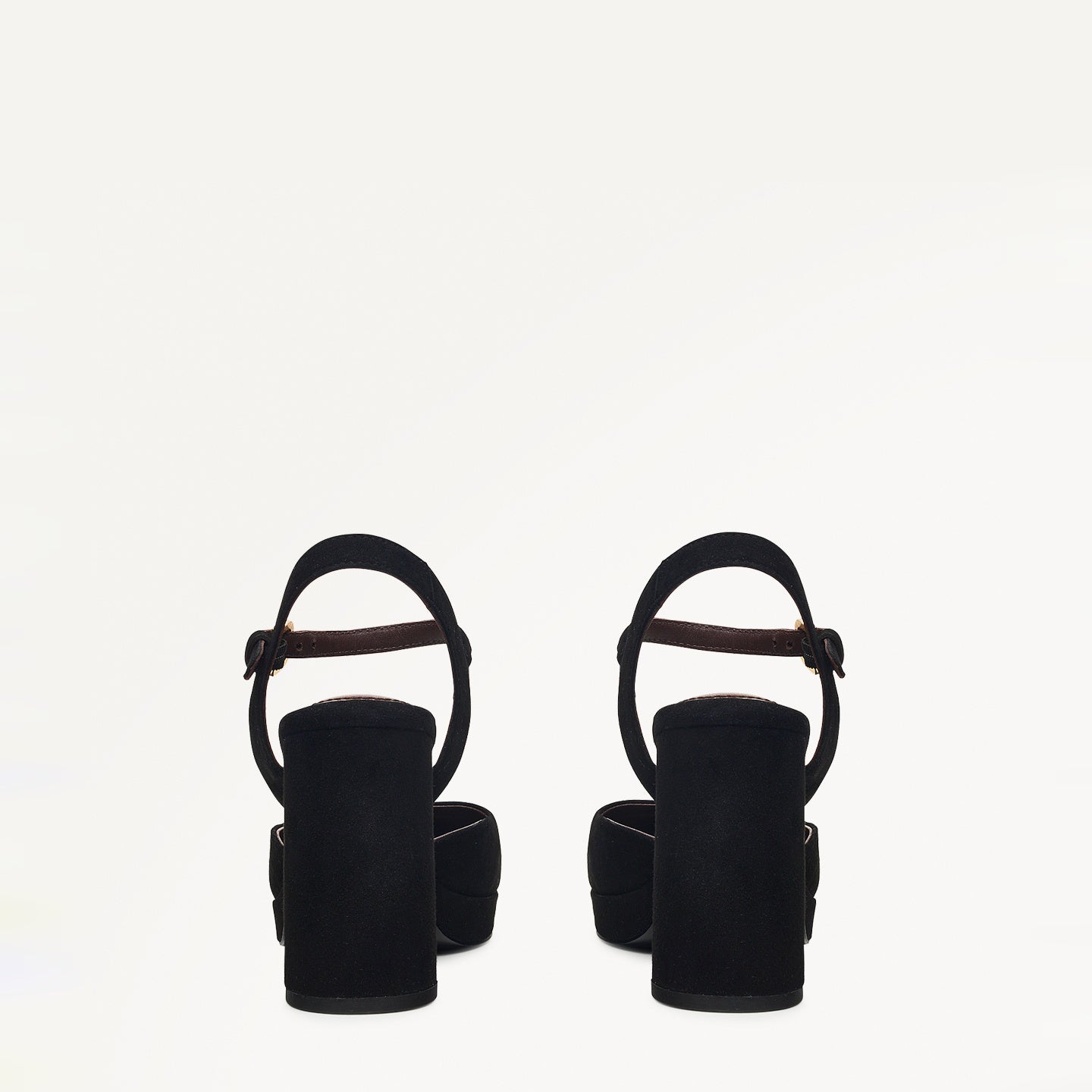 Ivydale Crescent 2-Part Platform Heel in Black - 110979