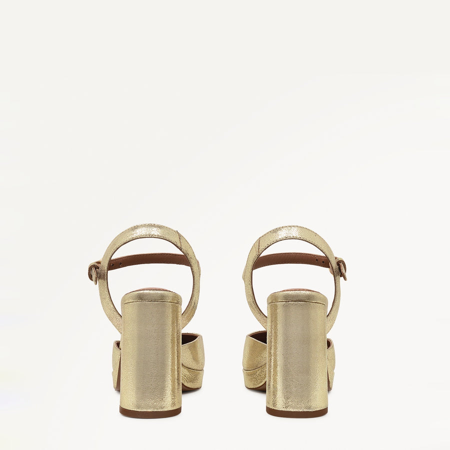 Ivydale Crescent 2-Part Platform Heel Soft Gold - 110980