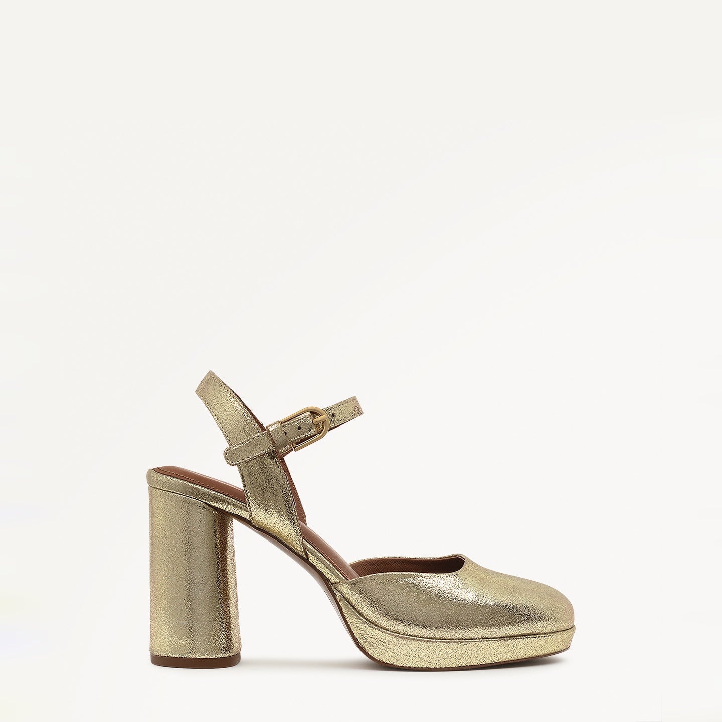 Ivydale Crescent 2-Part Platform Heel Soft Gold - 110980