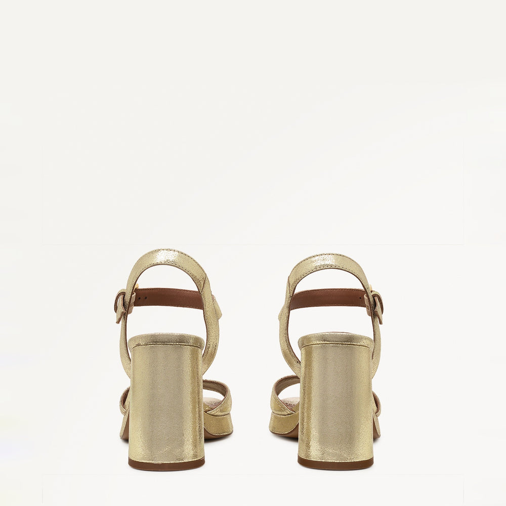 Freda Lane Platform Sandal Soft Gold - 110981