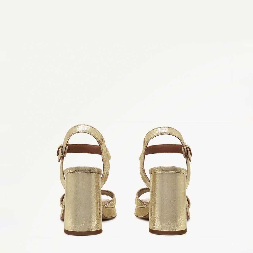 Freda Lane Platform Sandal Soft Gold - 110981