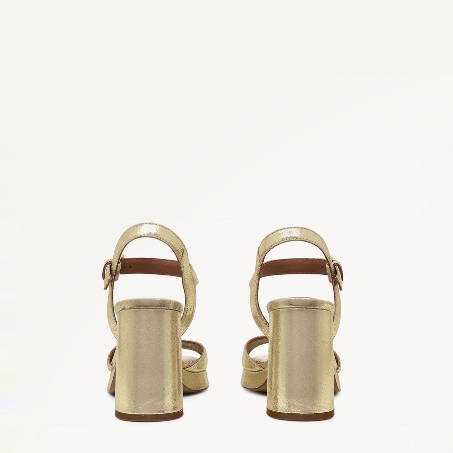 Freda Lane Platform Sandal Soft Gold - 110981