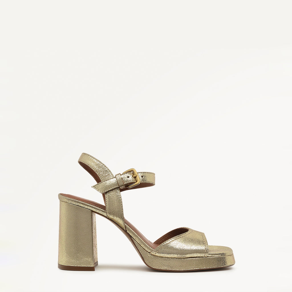 Freda Lane Platform Sandal Soft Gold - 110981
