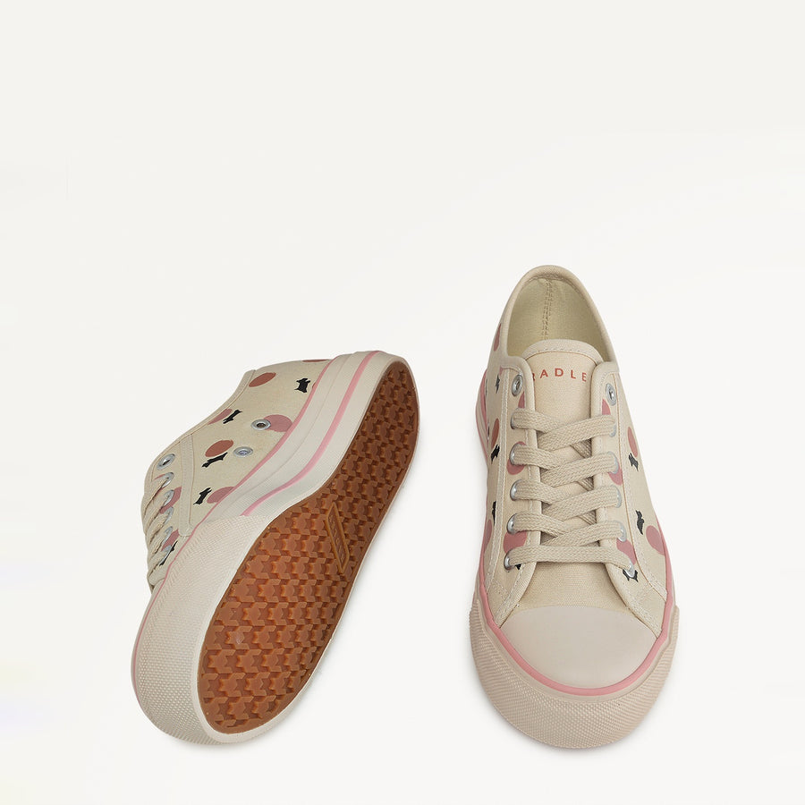Canvas Lo Canvas Spot Trainer In Chalk - 110985