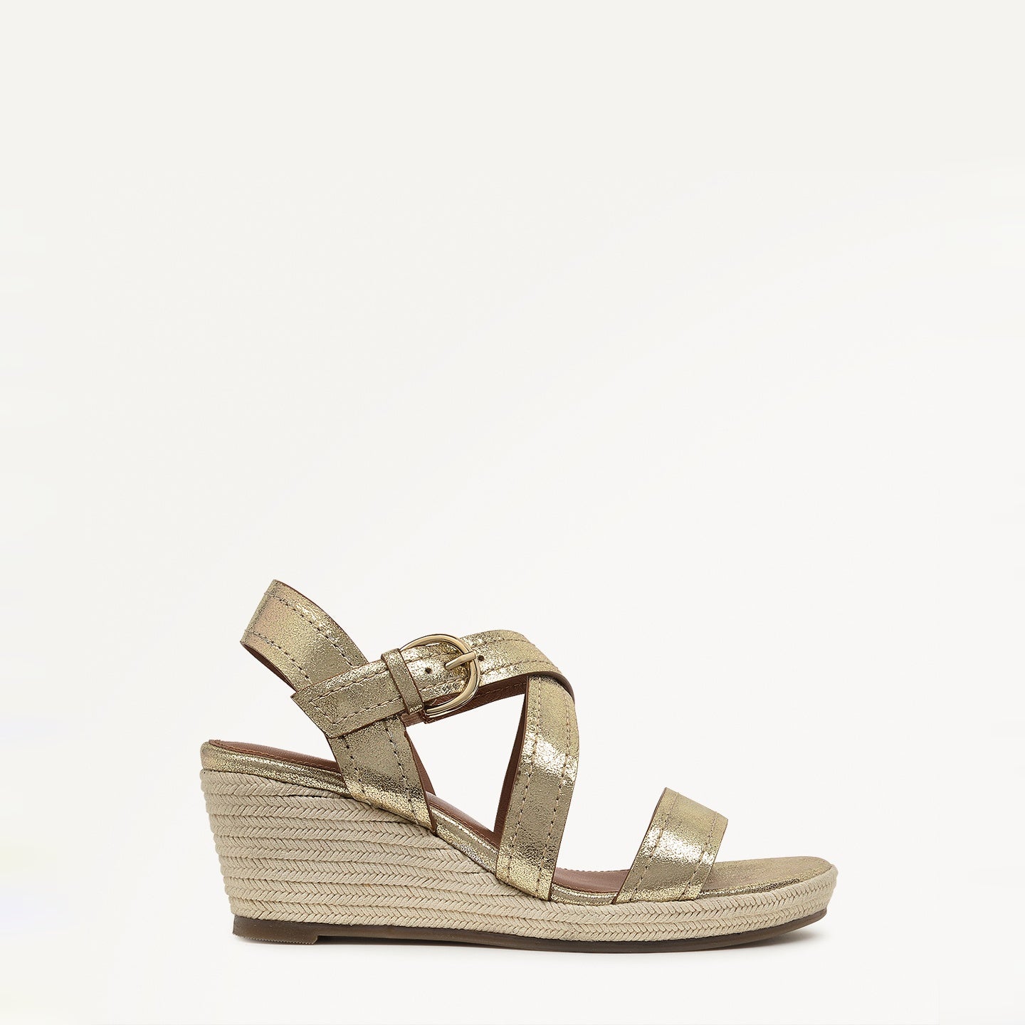 Lavender Road Midi Wedge Soft Gold - 110987