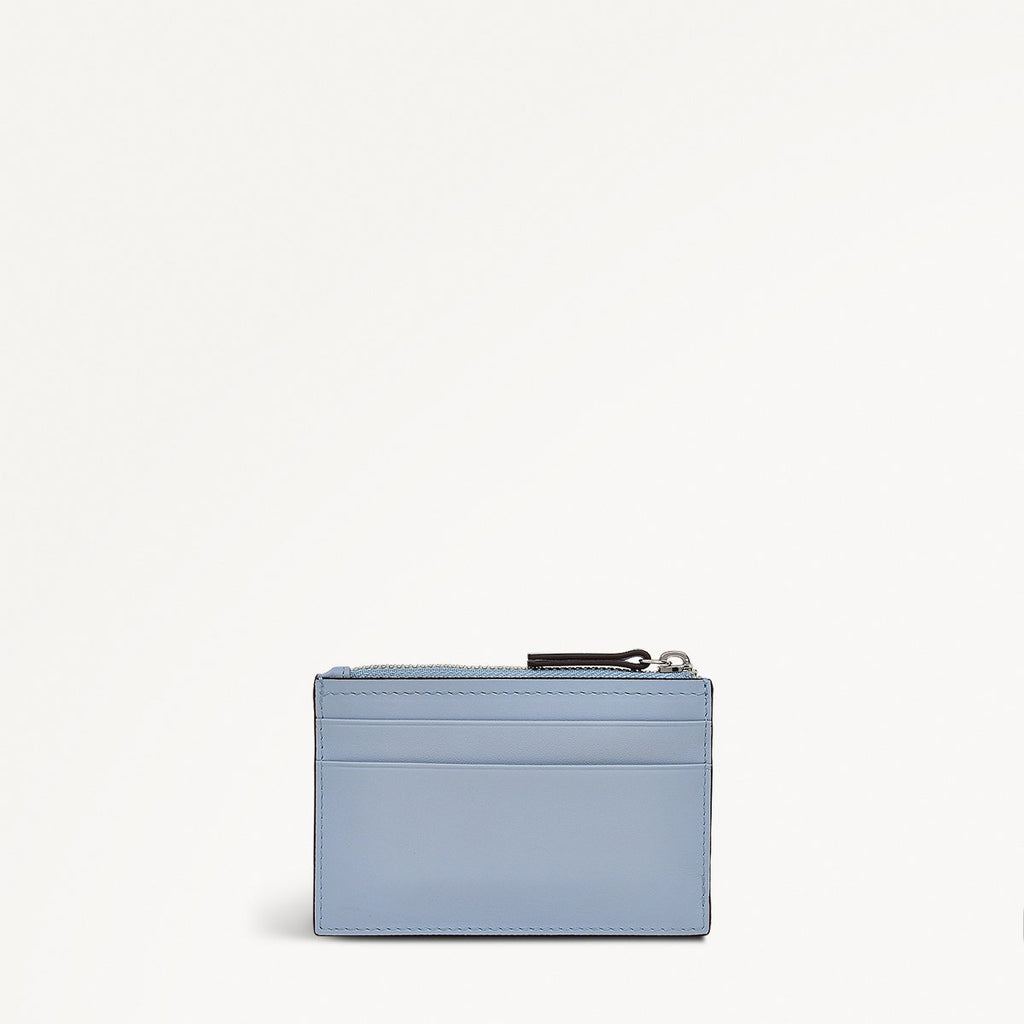 Radley Dna Leather Small Ziptop Coin Purse in Smoke Blue - 111149