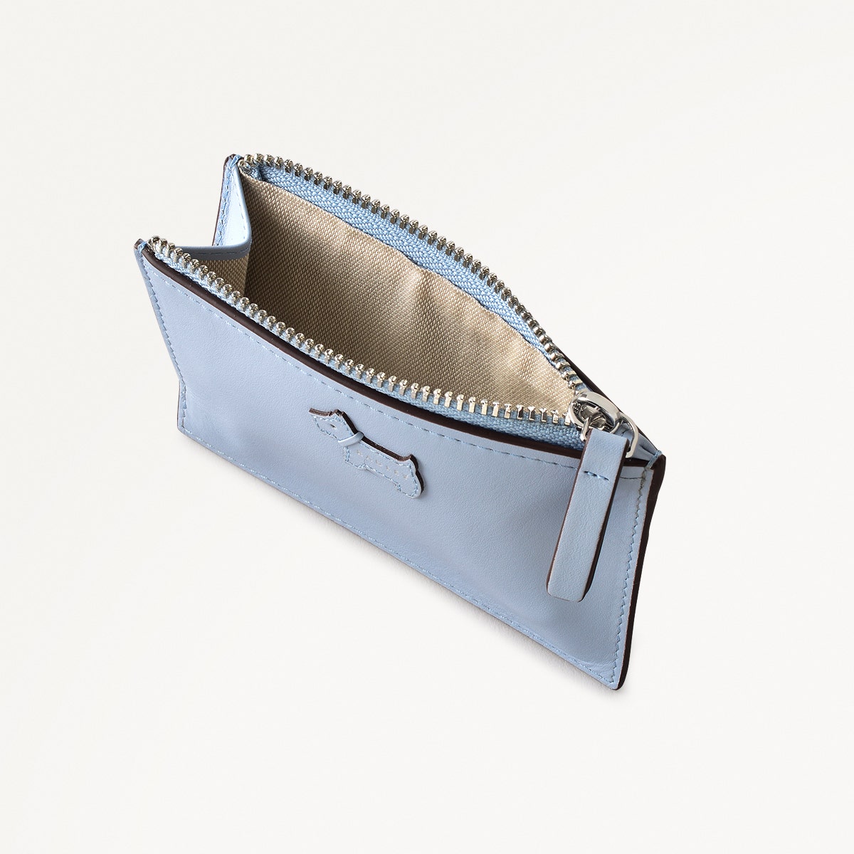 Radley Dna Leather Small Ziptop Coin Purse in Smoke Blue - 111149