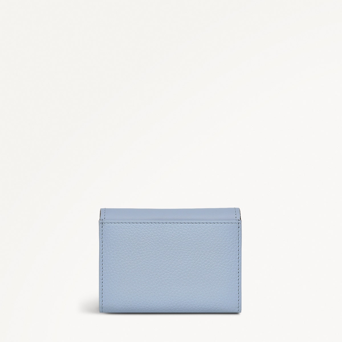 Longford Lane Leather Medium Flapover Wallet in Smoke Blue - 111152