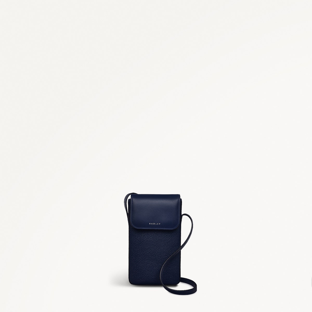 Longford Lane Leather Medium Phone Crossbody in Ink - 111157