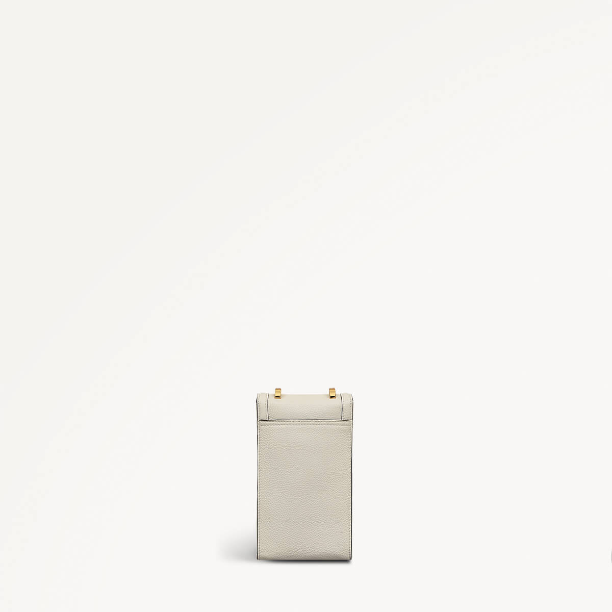 Albany Mews Leather Medium Phone Crossbody in Chalk - 111161