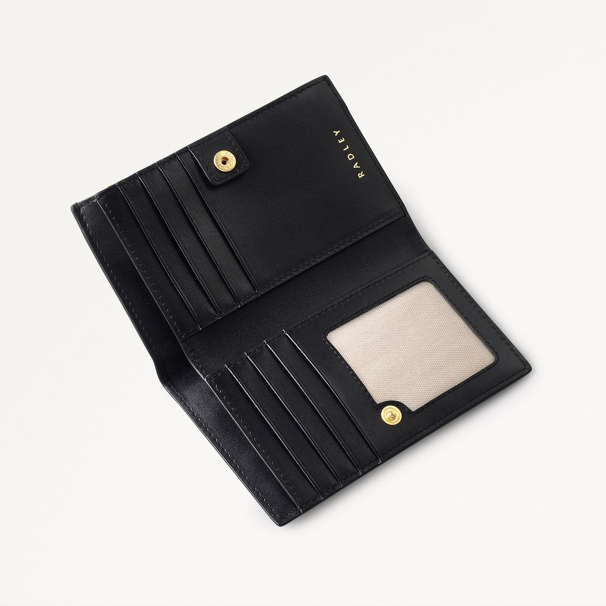 Radley Dna - Protect Leather Medium Bifold Wallet in Black - 111172