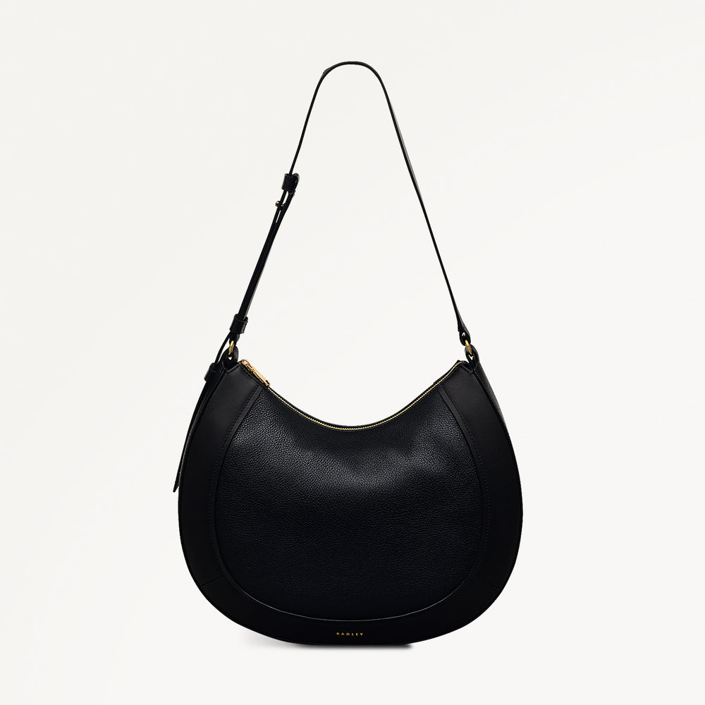 Merchant Hall Large Ziptop Shoulder Bag - OHD13702