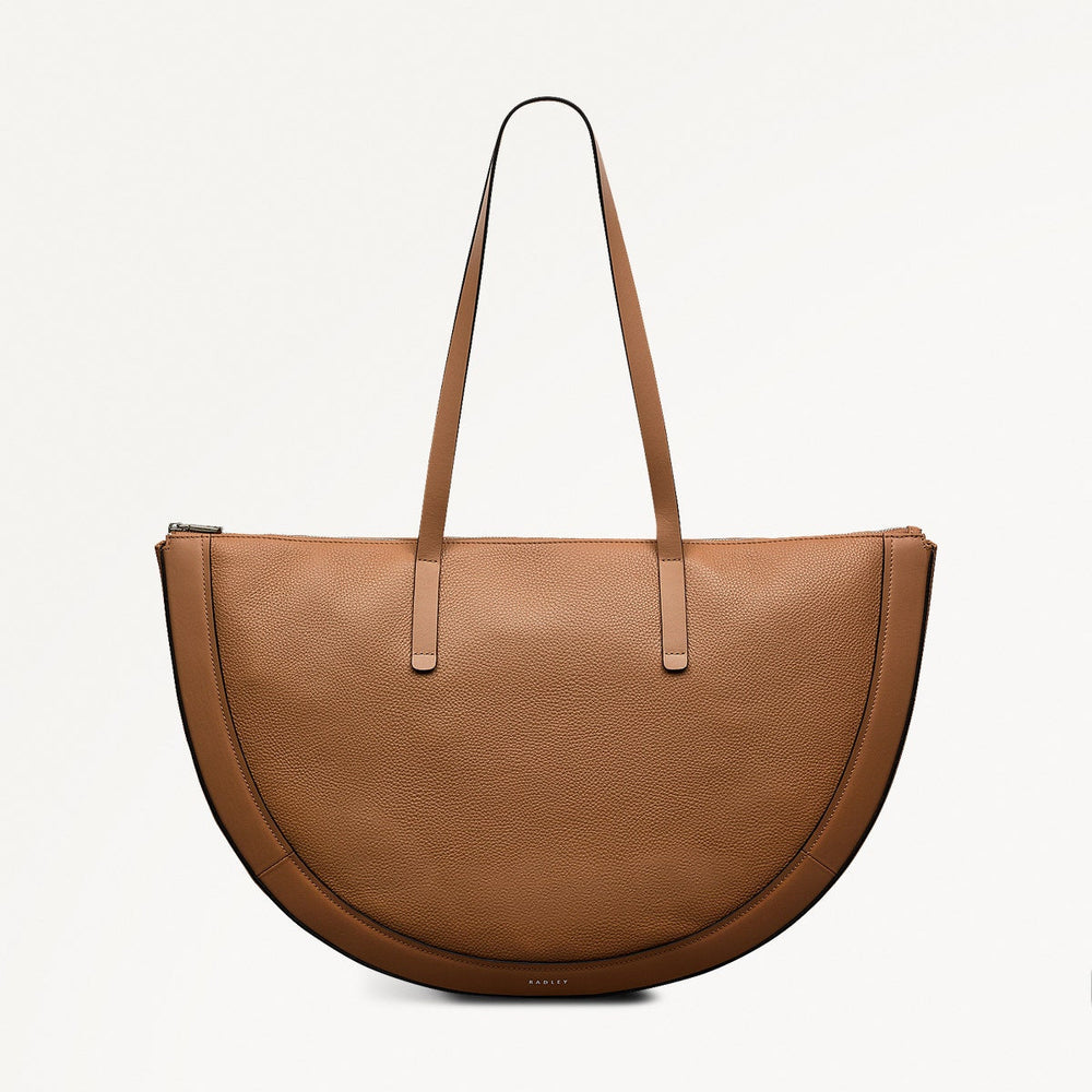 Merchant Hall Large Ziptop Shoulder Bag - OHD13703