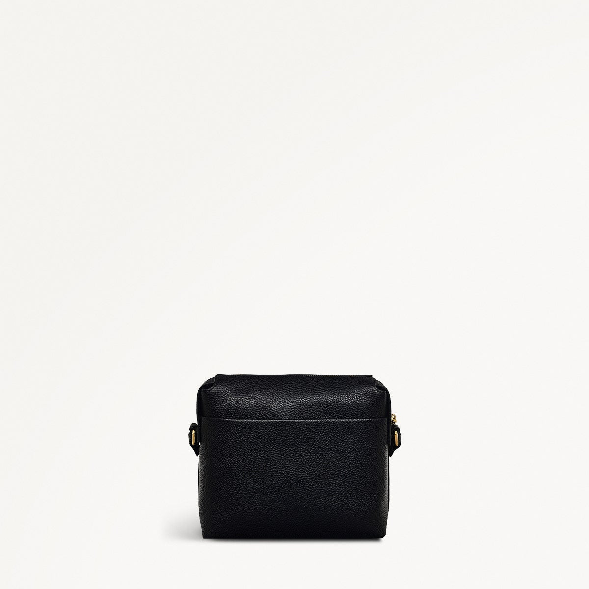 Eastcastle Street Leather Mini Ziptop Crossbody Bag in Black - 111209