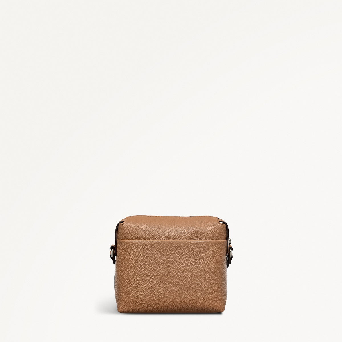 Eastcastle Street Leather Mini Ziptop Crossbody Bag in Chai - 111212