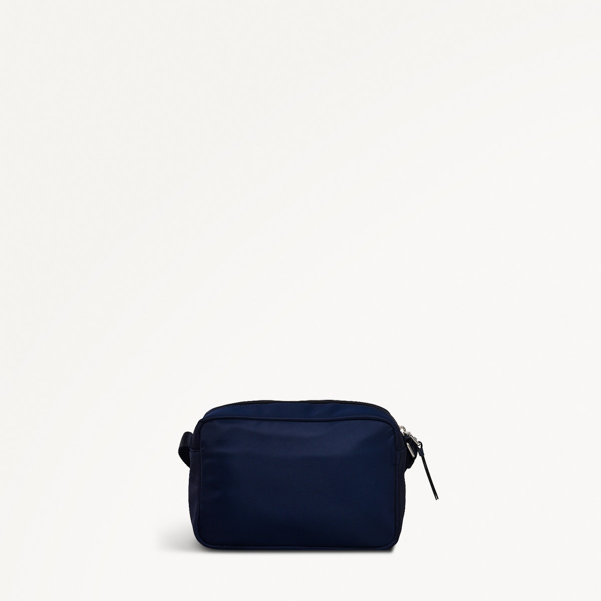 Park Crescent Fabric Small Ziptop Crossbody Bag in Ink - 111226