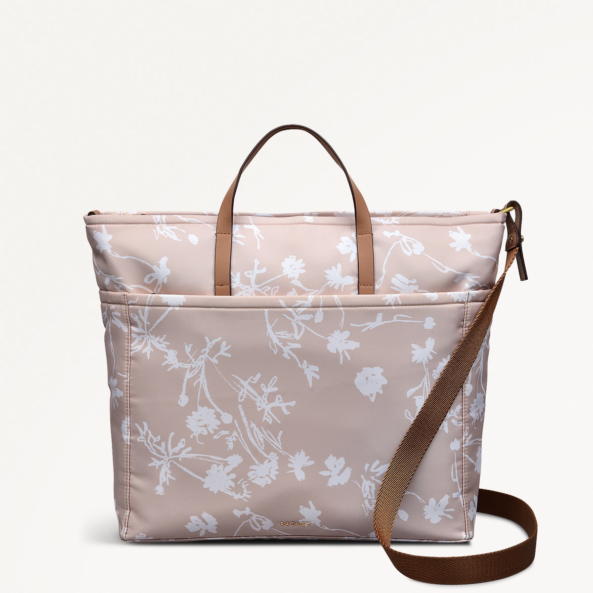 Women's Large Ziptop Grab | Park Crescent Blossom Responsi SS25