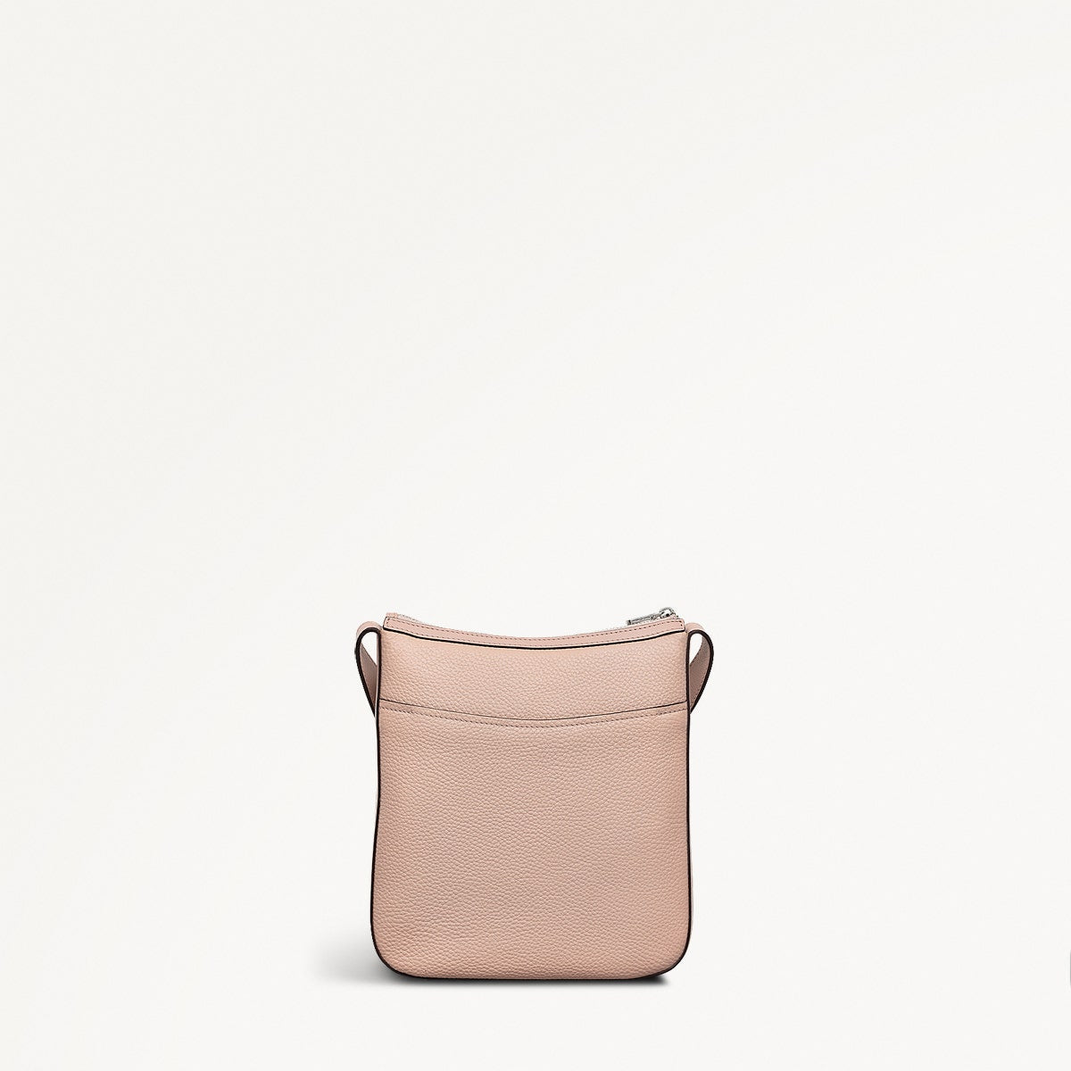 Longford Lane Leather Small Ziptop Crossbody Bag in Prairie Pink - 111242
