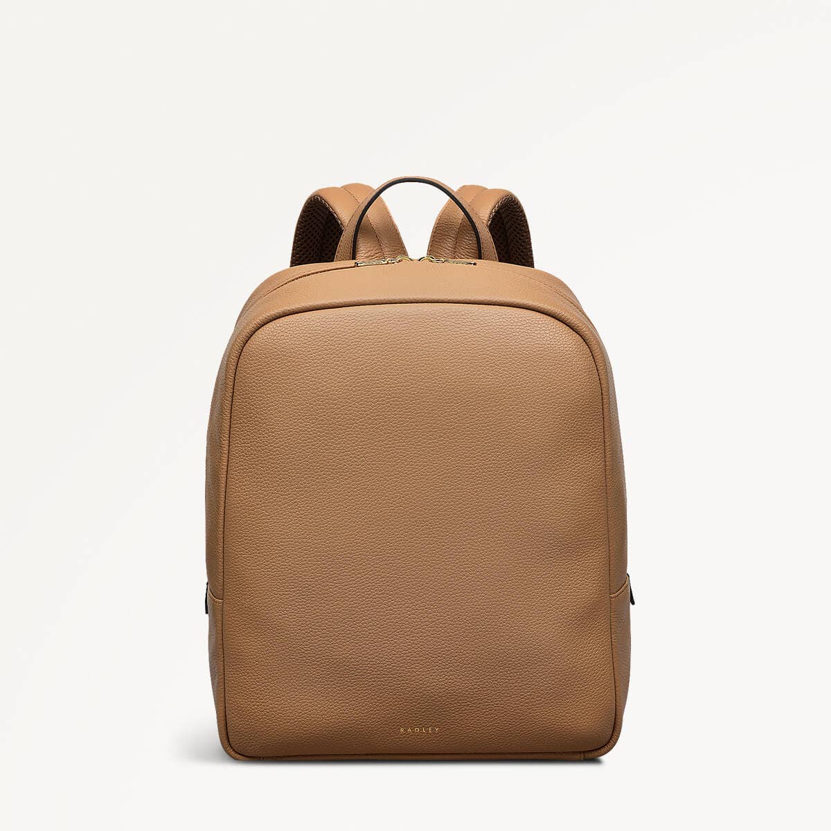 Albany Mews Leather Medium Zip Around Backpack in Chai - 111262