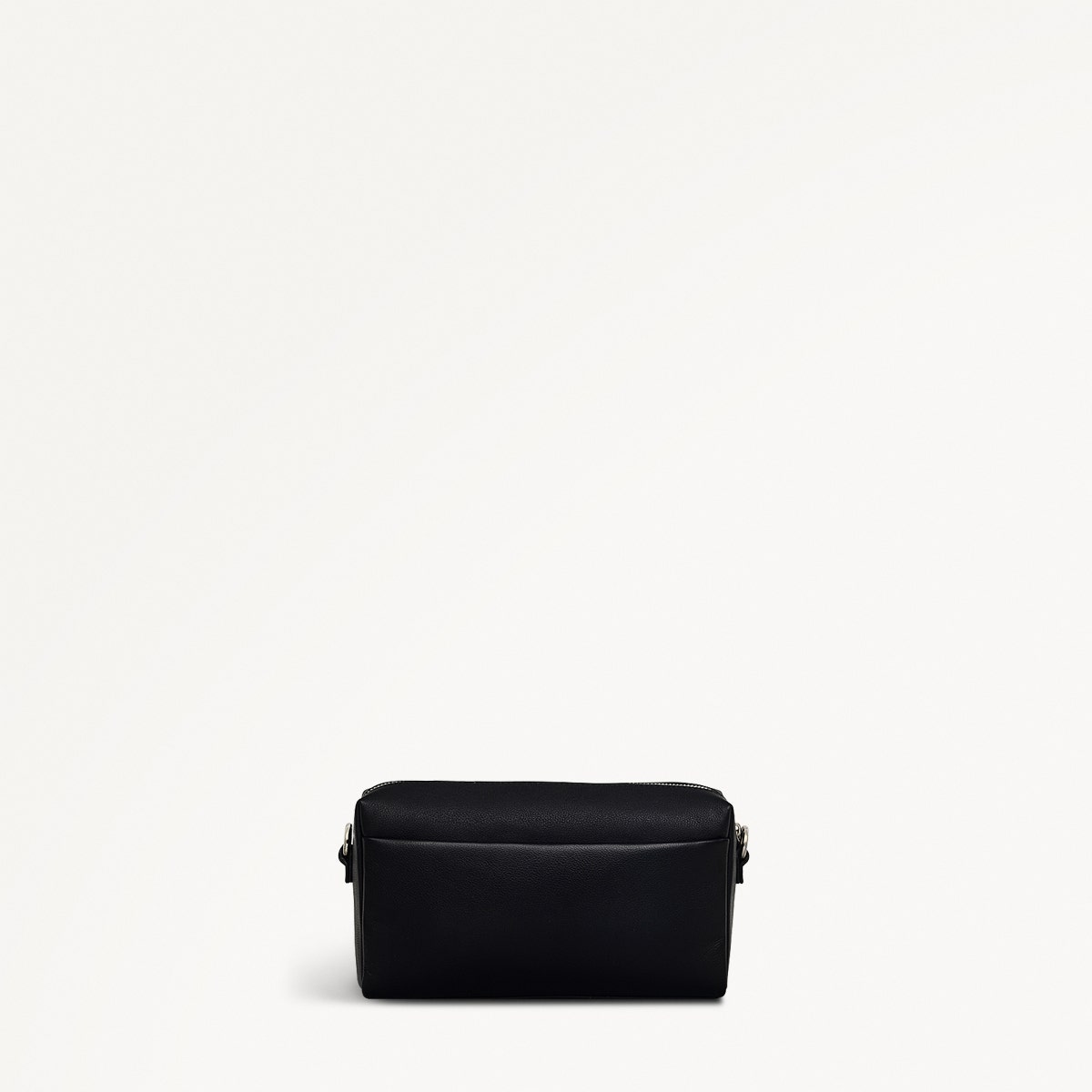 Lynton Close Leather Mini Zip Around Crossbody Bag in Black - 111270