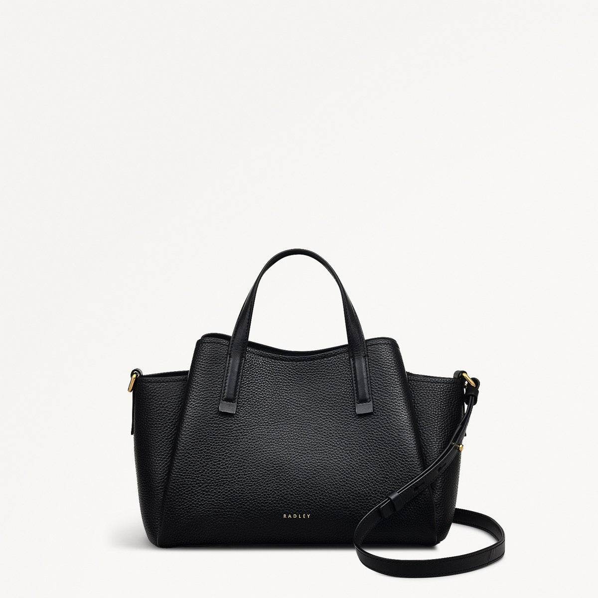 Blake Gardens Leather Small Ziptop Grab Bag